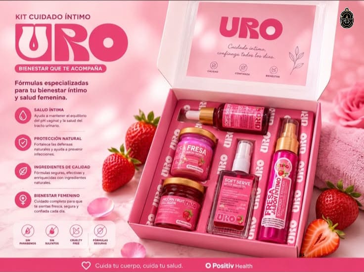 🍓 Kit VIAJERO URO Fruit Fusion Fresa 🍓