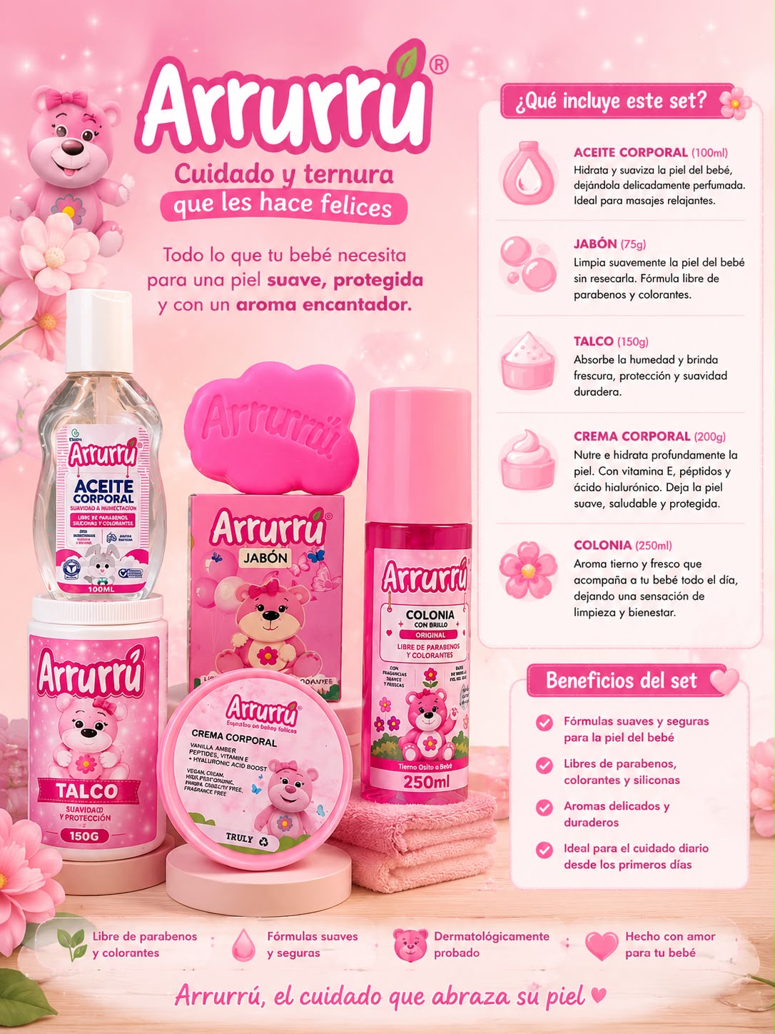 ✨SET ARRURU X 5 ✨